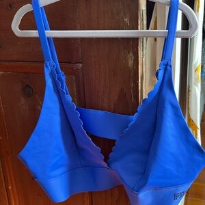 Pink bonded bathing suit top! NWOT